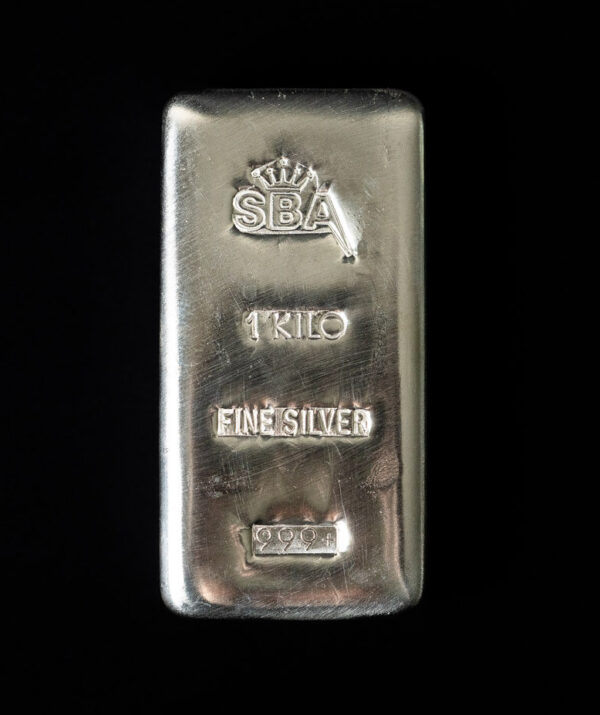 1kg Fine Silver Bullion Cast Bar - Image 2