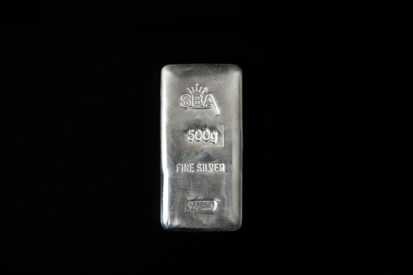 0.5kg Fine Silver Bullion Cast Bar - Image 2