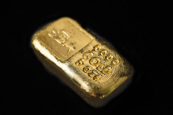 5oz Fine Gold Bullion Bar