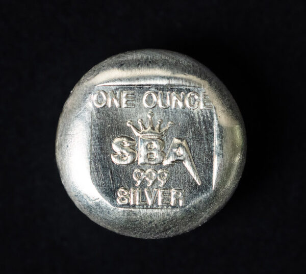 1oz Fine Silver Bullion Button - Image 2