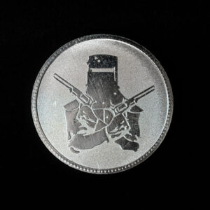 1oz Fine Silver Ned Kelly Round